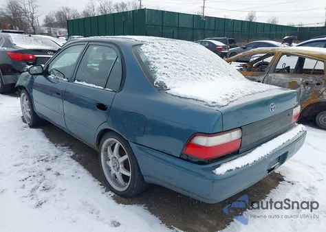 1995 Toyota Corolla из США, поврежденный, VIN 2T1AE04B7SC084635